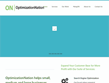 Tablet Screenshot of optimizationnation.com